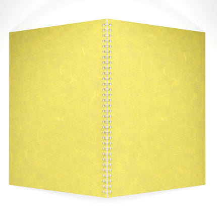 A3 Portrait Sketchbook, Yellow