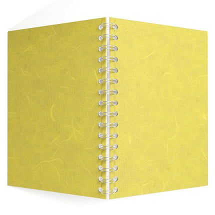 A5 Portrait Watercolour Sketchbook, Yellow