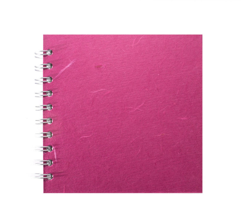11x11 Square Ameleie book, Bright Pink