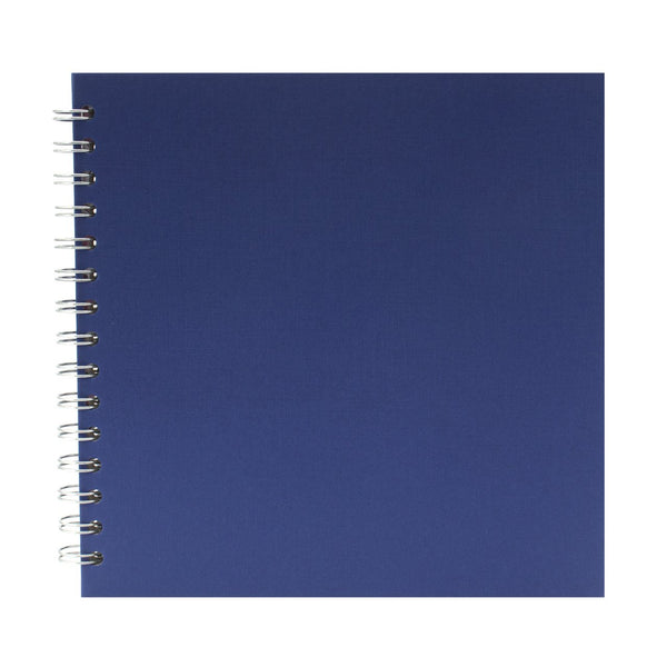 8x8 Square, Eco Blue Sketchbook by Pink Pig International