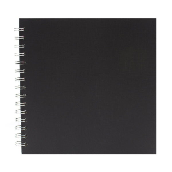 8x8 Square, Eco Black Sketchbook by Pink Pig International