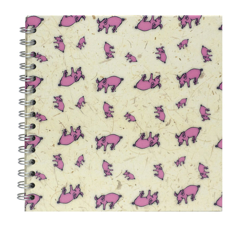 8x8 Square, random-pig Watercolour Book by Pink Pig International