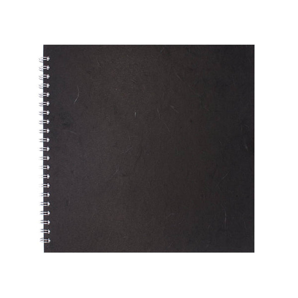 11x11 Square, Black Sketchbook by Pink Pig International