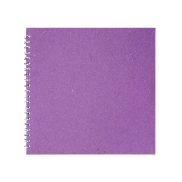 11x11 Square, Purple Sketchbook by Pink Pig International