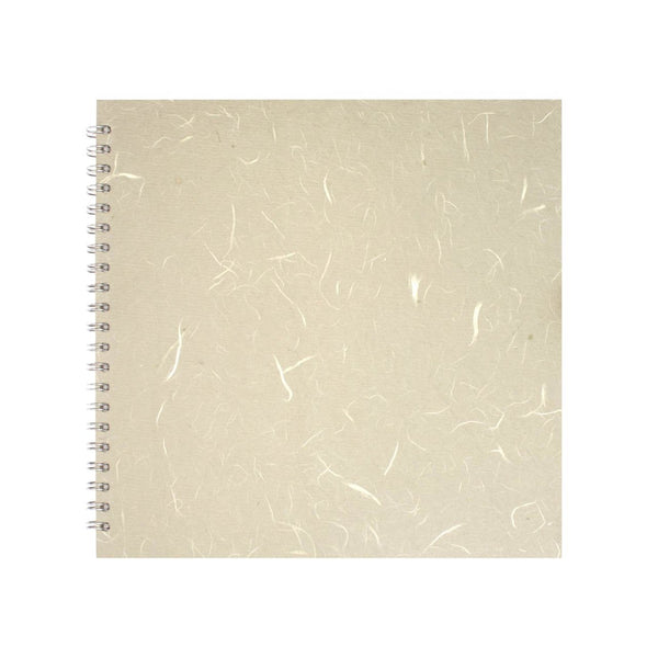 11x11 Square, Pale Grey Sketchbook by Pink Pig International