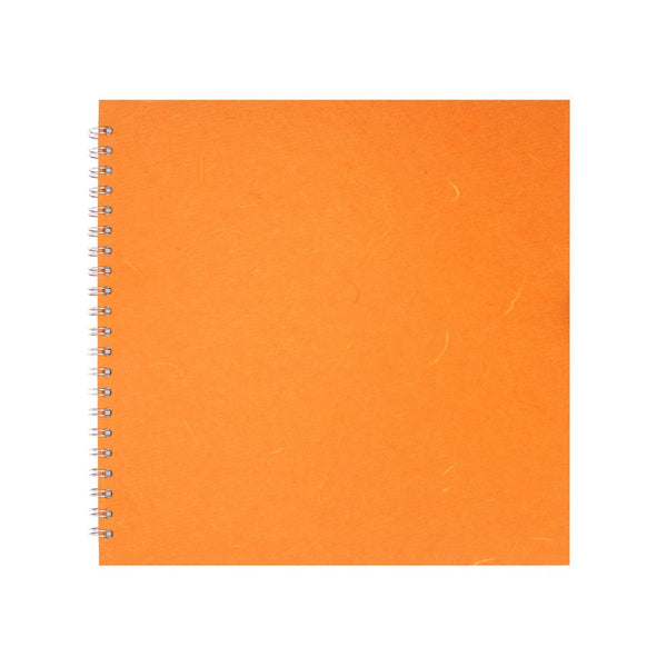 11x11 Square, Orange Sketchbook by Pink Pig International