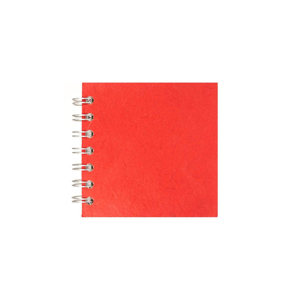 4x4 Square, Red Sketchbook by Pink Pig International