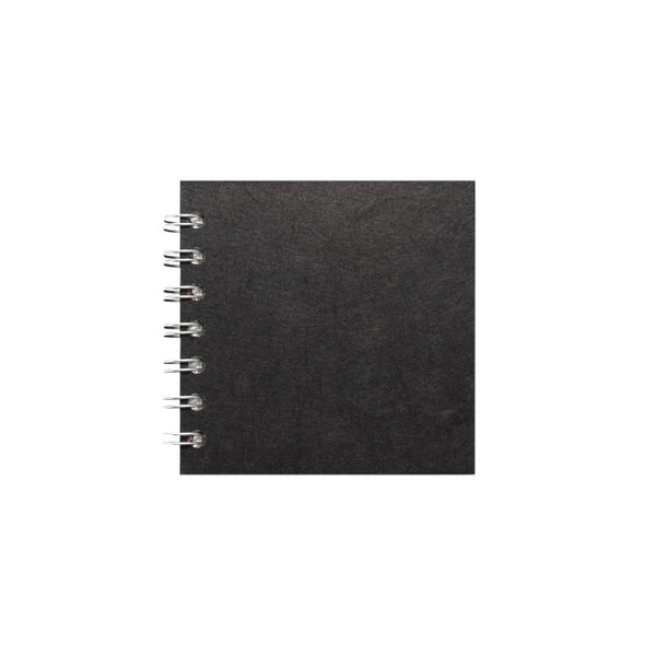 4x4 Square, Black Sketchbook by Pink Pig International