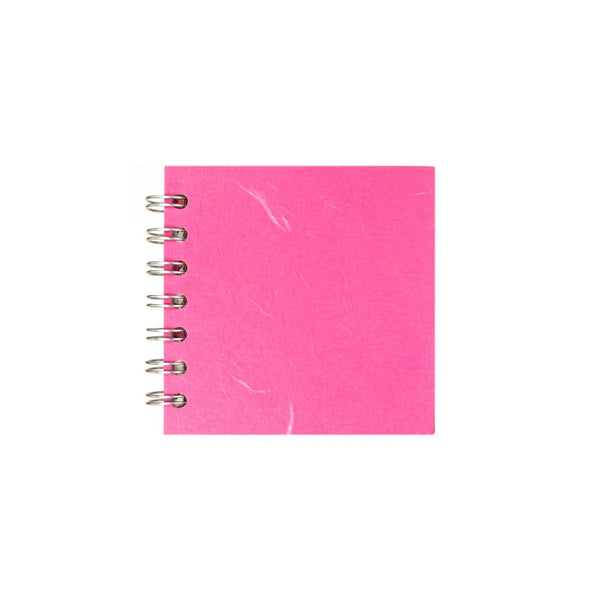 4x4 Square, Bright Pink Sketchbook by Pink Pig International
