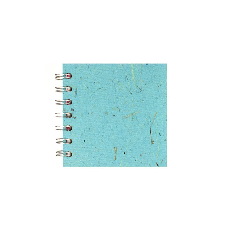 4x4 Square, Sky Blue Sketchbook by Pink Pig International