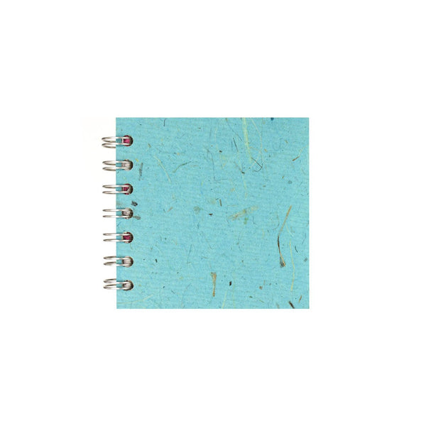 4x4 Square, Sky Blue Sketchbook by Pink Pig International