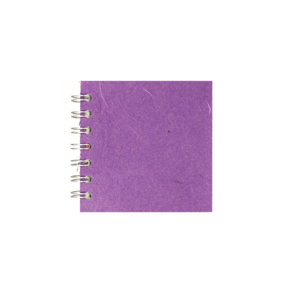 4x4 Square, Purple Sketchbook by Pink Pig International