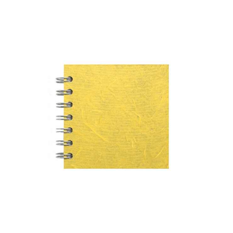 4x4 Square, Yellow Sketchbook by Pink Pig International