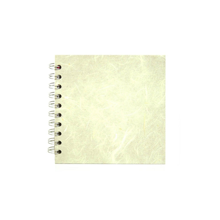 6x6 Square, Ivory Sketchbook by Pink Pig International