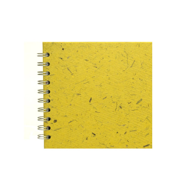 6x6 Square, Wild Yellow Sketchbook by Pink Pig International