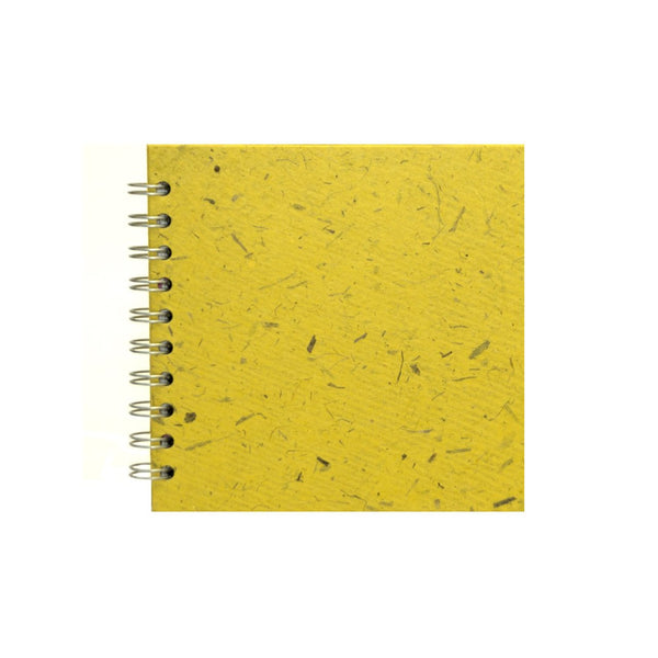 6x6 Square, Wild Yellow Sketchbook by Pink Pig International