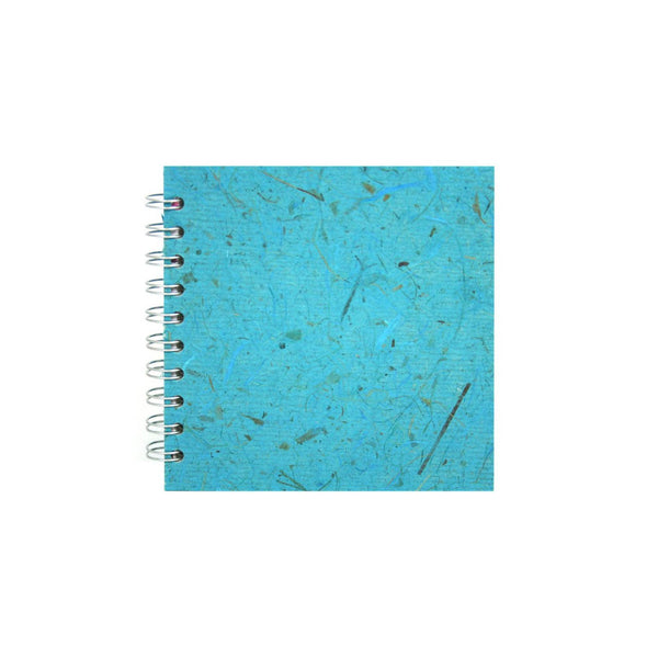 6x6 Square, Sky Blue Sketchbook by Pink Pig International