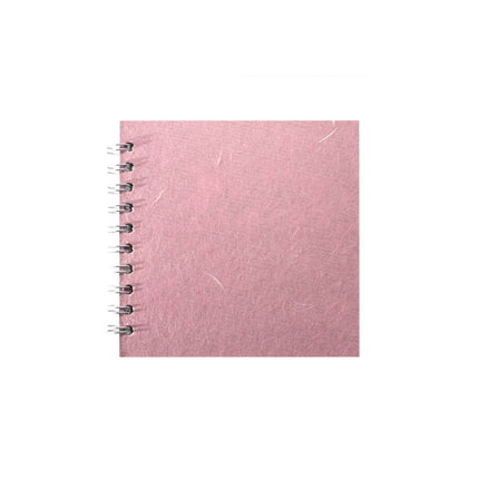 6x6 Square, Pale Pink Sketchbook by Pink Pig International