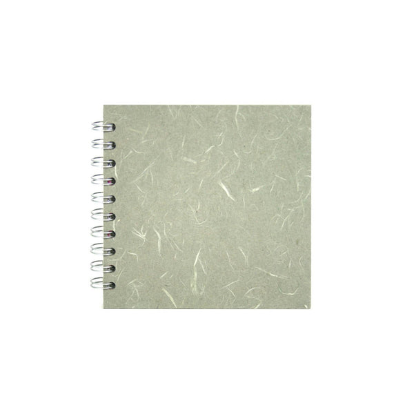 6x6 Square, Pale Grey Sketchbook by Pink Pig International