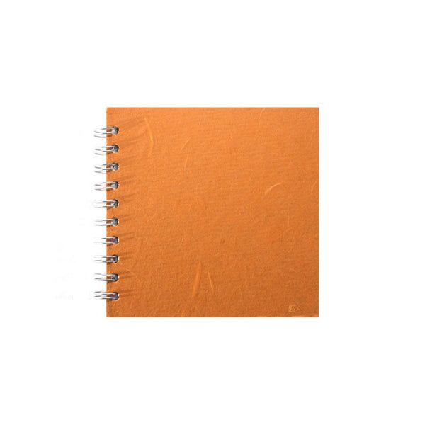 6x6 Square, Orange Sketchbook by Pink Pig International