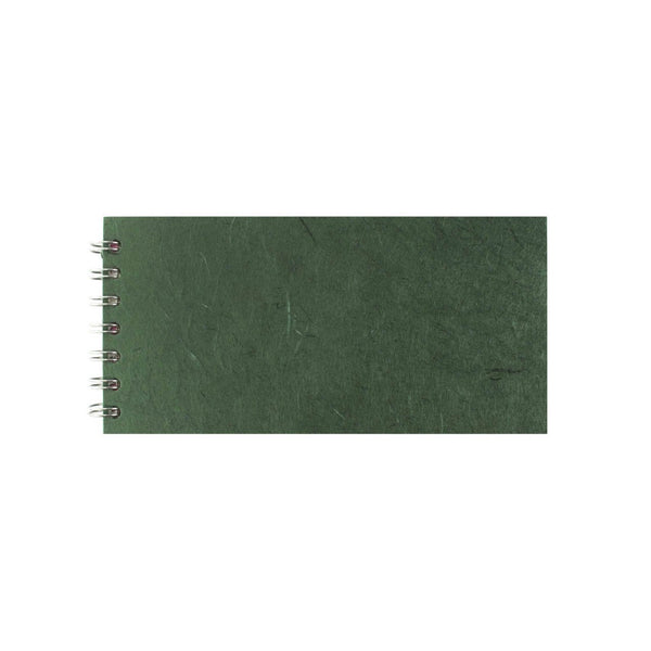 8x4 Landscape, Dark Green Sketchbook by Pink Pig International