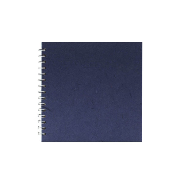 8x8 Square, Royal Blue Watercolour Book by Pink Pig International