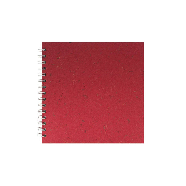 8x8 Square, Ruby Sketchbook by Pink Pig International
