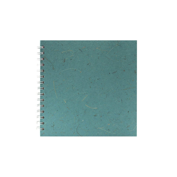 8x8 Square, Turquoise Sketchbook by Pink Pig International