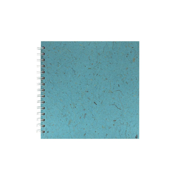 8x8 Square, Sky Blue Sketchbook by Pink Pig International