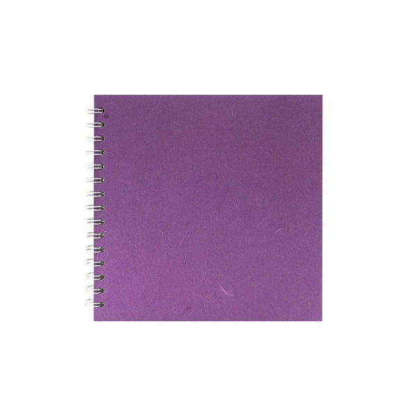 8x8 Square, Purple Sketchbook by Pink Pig International