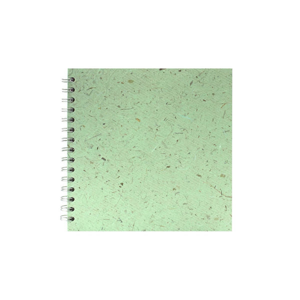 8x8 Square, Peppermint Sketchbook by Pink Pig International