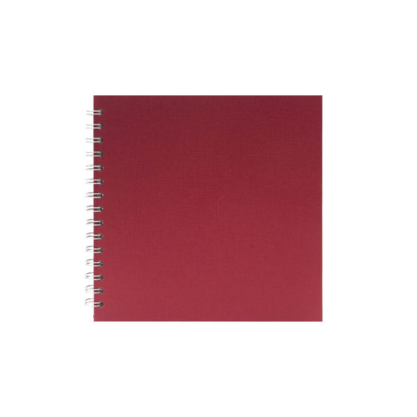 8x8 Square, Eco Red Watercolour Book by Pink Pig International
