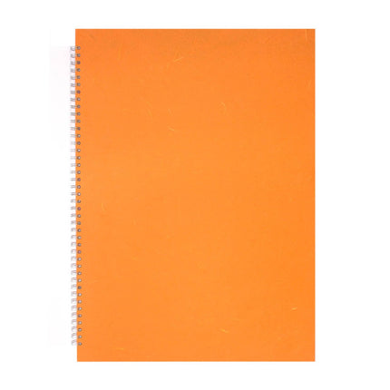 A2 Portrait, Orange Sketchbook by Pink Pig International
