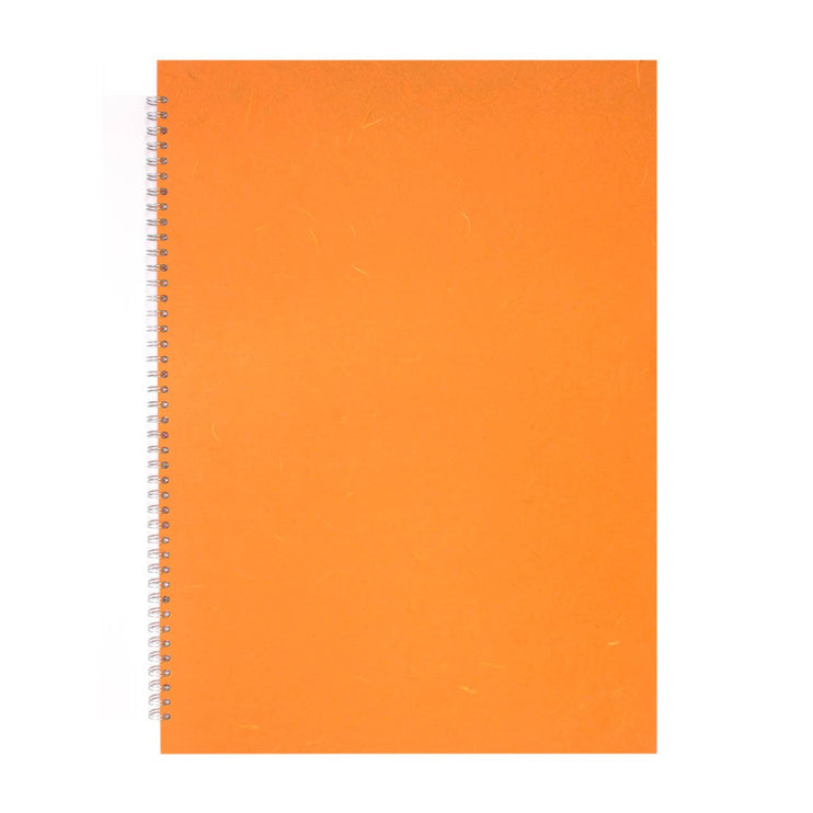 A2 Portrait, Orange Sketchbook by Pink Pig International