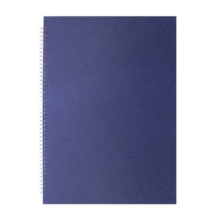 A2 Portrait, Royal Blue Sketchbook by Pink Pig International