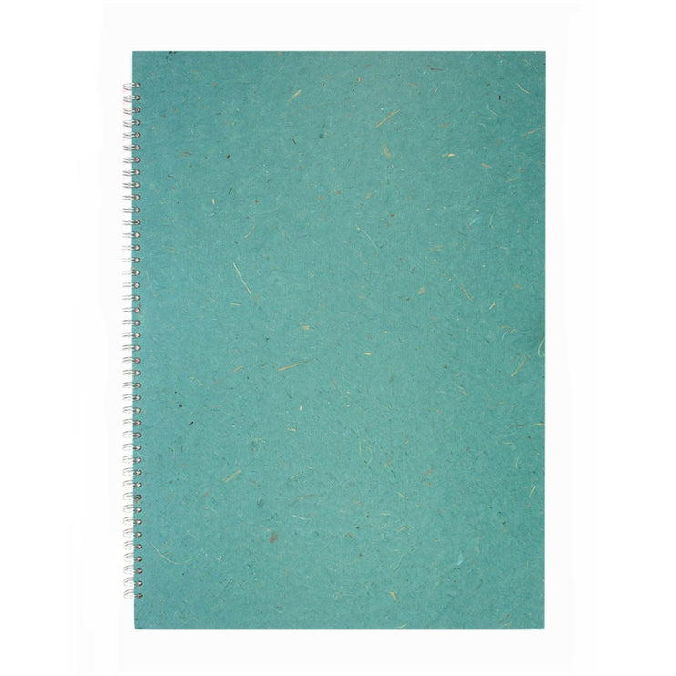 A2 Portrait, Turquoise Sketchbook by Pink Pig International