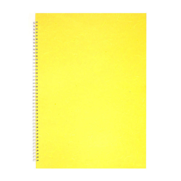 A2 Portrait, Yellow Sketchbook by Pink Pig International