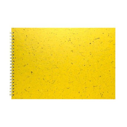 A3 Landscape, Wild Yellow Sketchbook by Pink Pig International