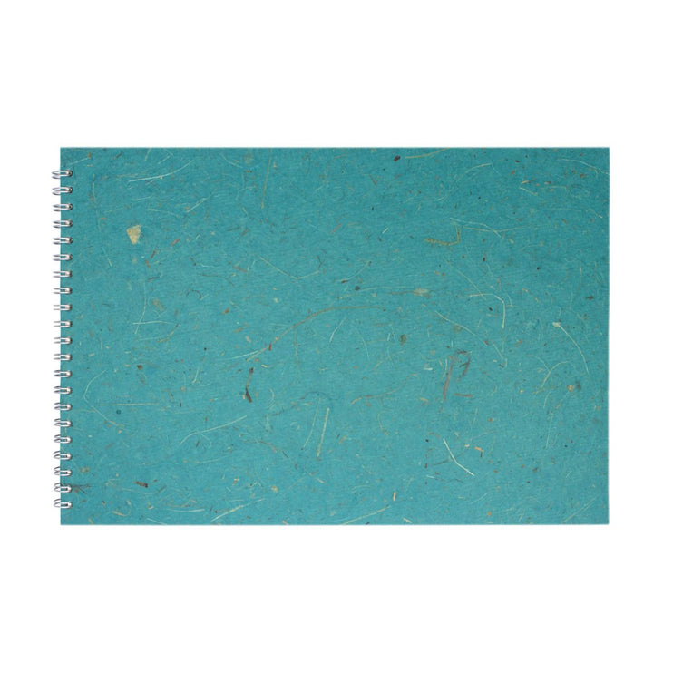 A3 Landscape, Turquoise Display Book by Pink Pig International