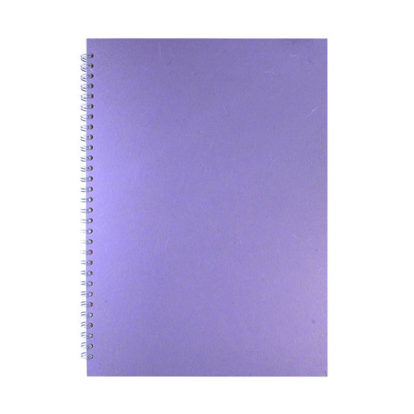 A3 Portrait, Lilac Watercolour Book by Pink Pig International