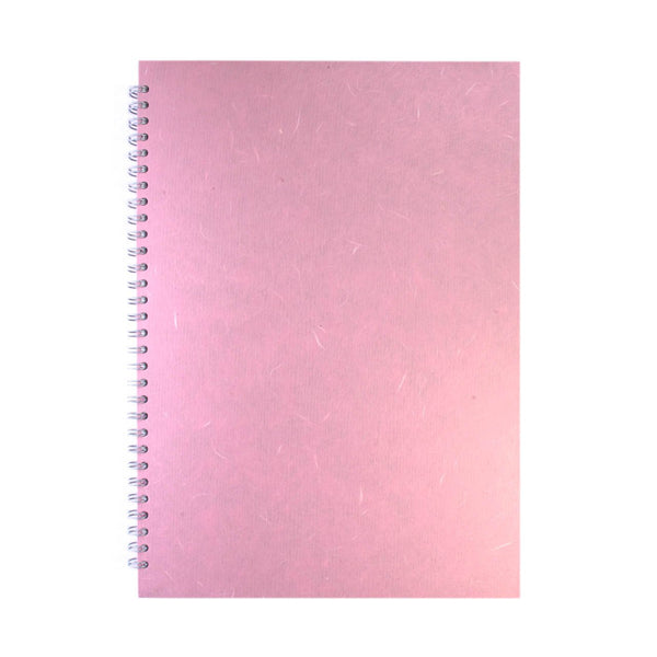 A3 Portrait, Pale Pink Watercolour Book by Pink Pig International