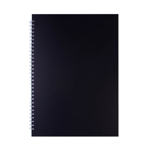 Custom A3 Portrait, Black Sketchbook