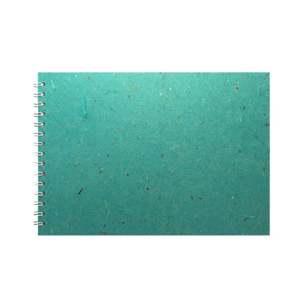 A4 Landscape, Turquoise Display Book by Pink Pig International