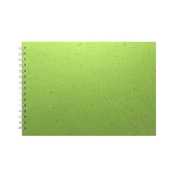 A4 Landscape, Emerald Sketchbook by Pink Pig International