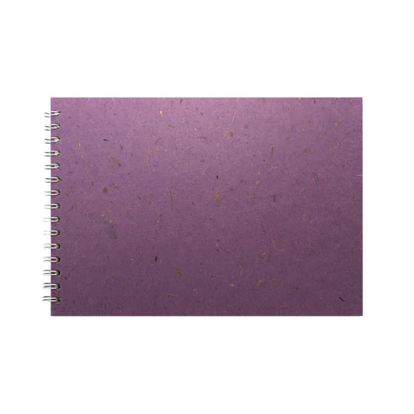 A4 Landscape, Amethyst Watercolour Book by Pink Pig International