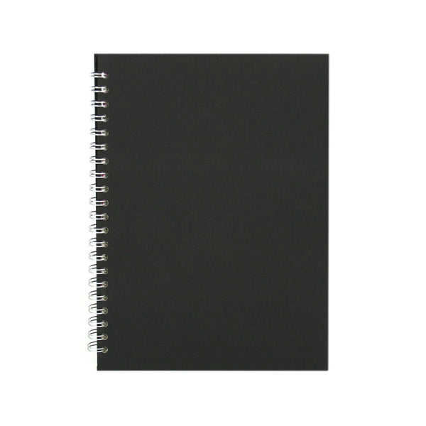 A4 Portrait, Black Notebook by Pink Pig International