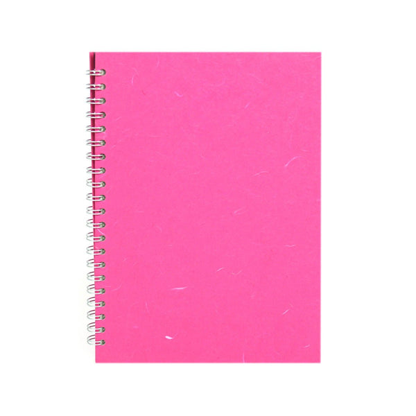 A4 Portrait, Bright Pink Sketchbook by Pink Pig International