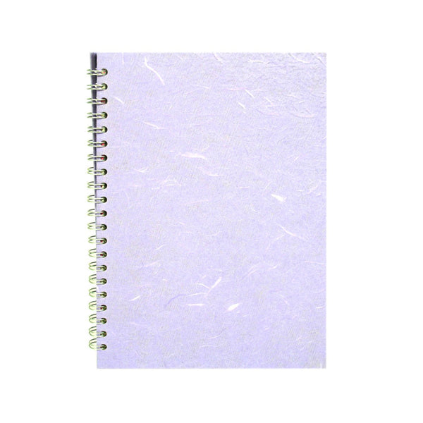 A4 Portrait, Lilac Notebook by Pink Pig International