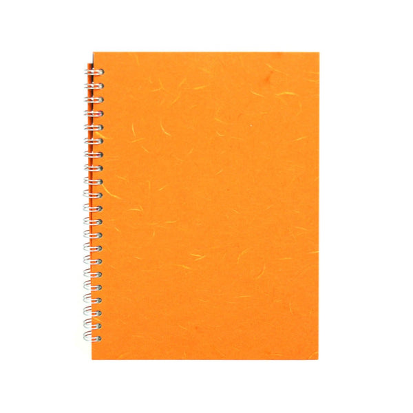A4 Portrait, Orange Notebook by Pink Pig International