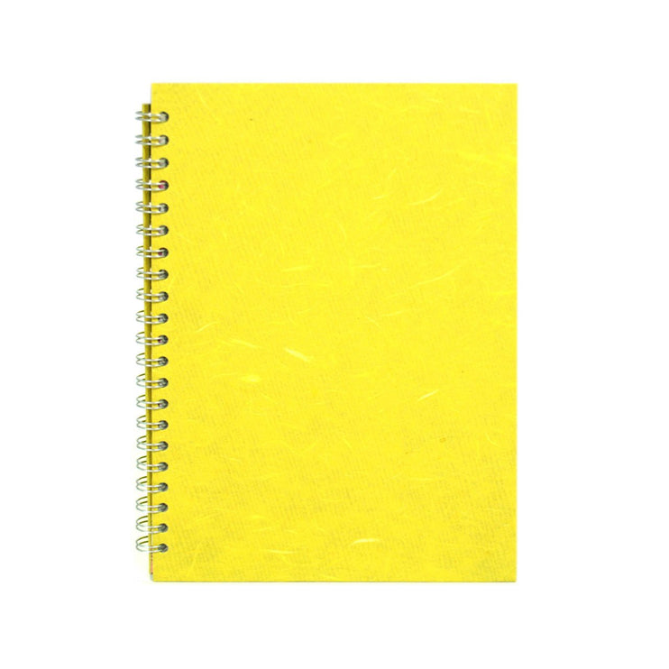 A4 Portrait, Yellow Notebook by Pink Pig International